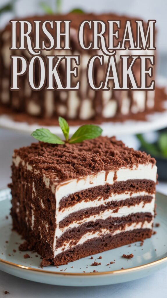 A Heavenly Irish Cream Poke Cake Recipe You’ll Fall in Love With 2025