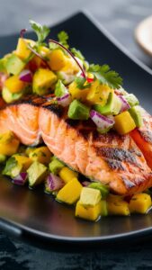 Read more about the article The Ultimate Summer Salmon Recipe with Avocado-Mango Salsa 2025-26