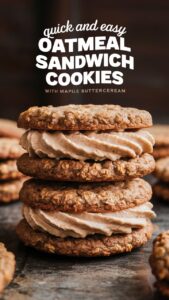 Read more about the article Irresistible Oatmeal Sandwich Cookies with Maple Brown Sugar Buttercream 2025-26