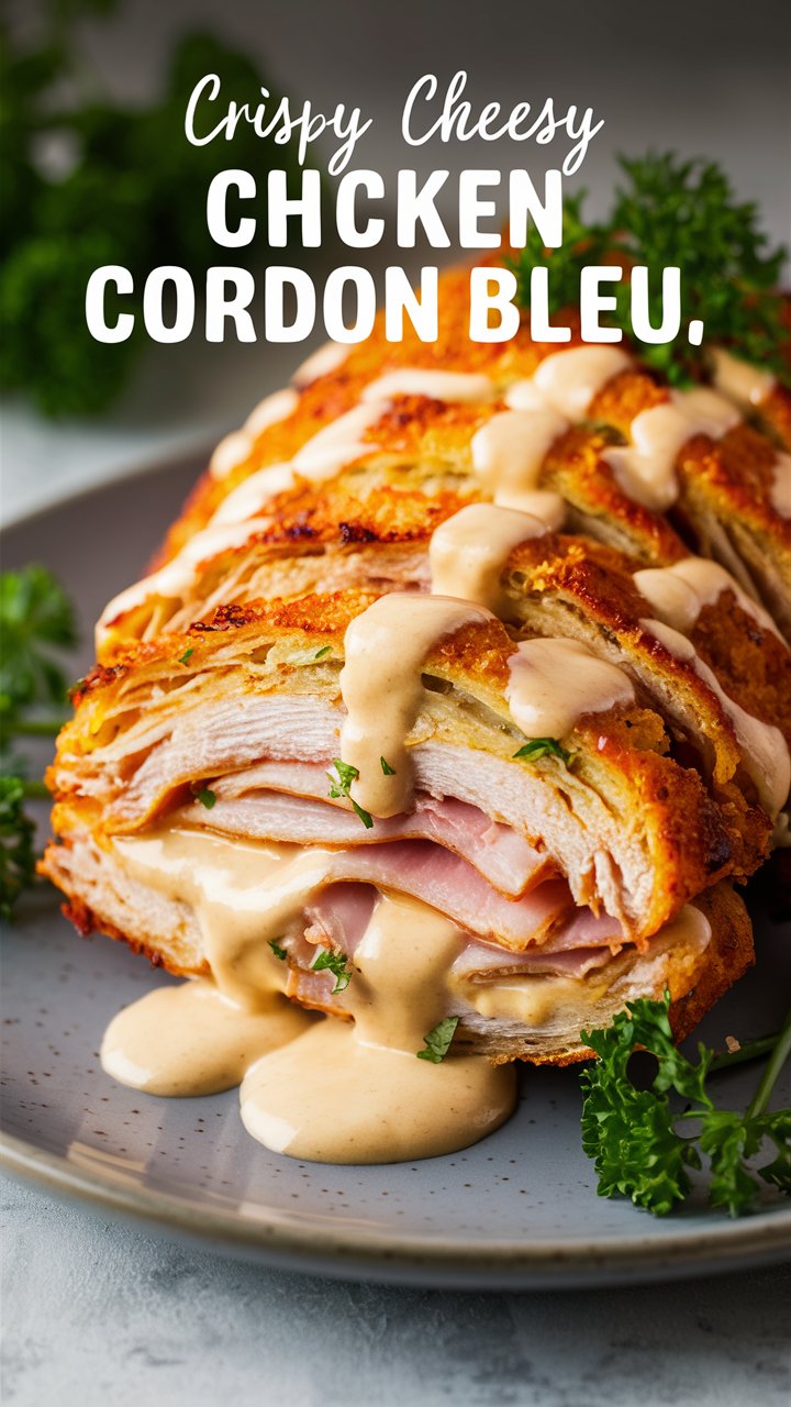 You are currently viewing The Best Chicken Cordon Bleu Recipe with Smooth Swiss Cheese Sauce 2025-26