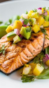 Read more about the article Healthy Grilled Lime Salmon Served with Creamy Coconut Rice 2025-26