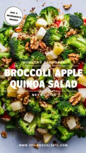 Read more about the article Irresistible Broccoli Apple Quinoa Salad Recipe