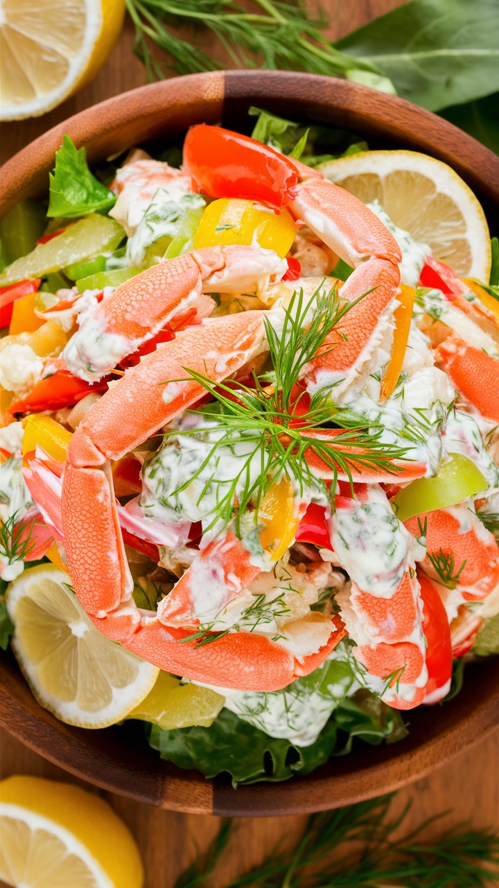 Read more about the article The Ultimate Crab Salad Recipe for Lunch or Parties 2025-26