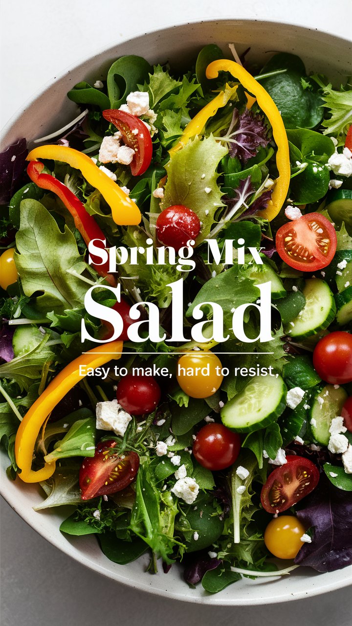 Read more about the article Delicious Spring Mix Salad Variations You Must Try Today 2025-26