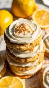 Read more about the article Bakery-Style Lemon Coconut Cheesecake Cookies at Home 2025-26
