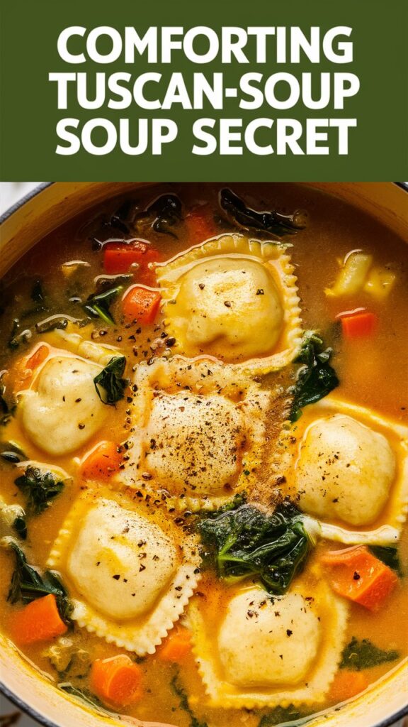 Ultimate Comfort Food: Creamy Tuscan Ravioli Soup 2025-26
