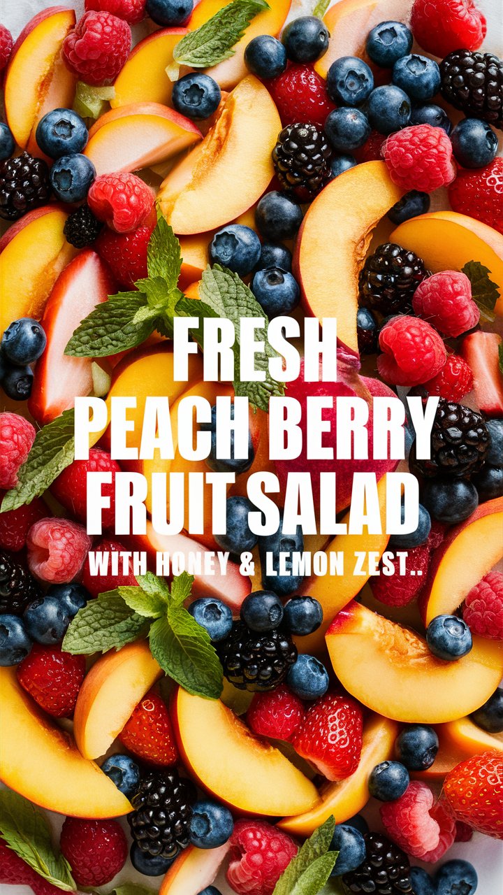 Read more about the article The Ultimate Peach Berry Fruit Salad Recipe for Fresh Summer Flavor 2025-26